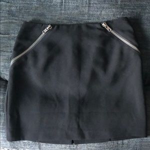 NWOT BCBGeneration Black Zippered Skirt